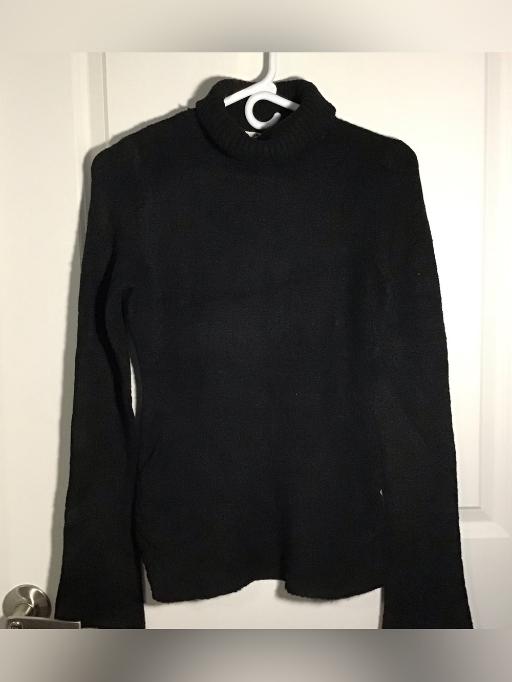 Next Era Black Turtleneck Sweater M